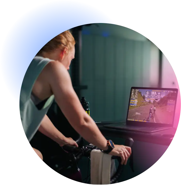 Cyclist Using Trainingpeaks Virtual Cyclist Using Trainingpeaks Virtual