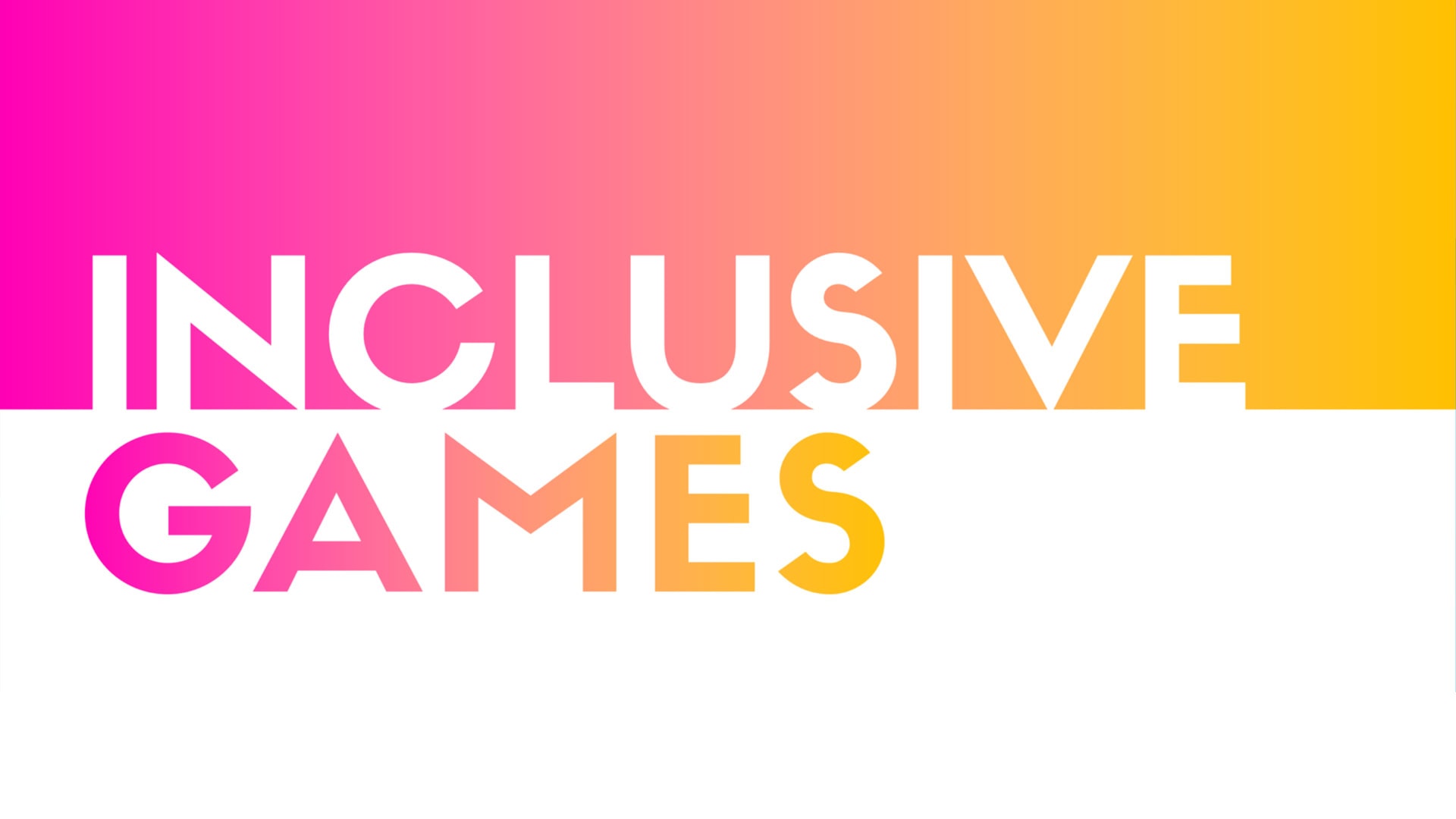 Inclusive Games