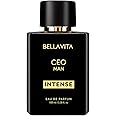 Bellavita Luxury CEO MAN INTENSE Eau de Parfum | 100 ml (3.4 fl.oz.) | Perfume for Men | Aromatic, Lavender, Carnation, and M