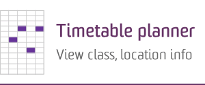 Timetable planner Timetable planner