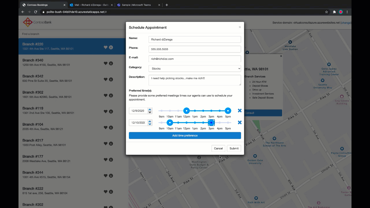 Appointment Manager Preview