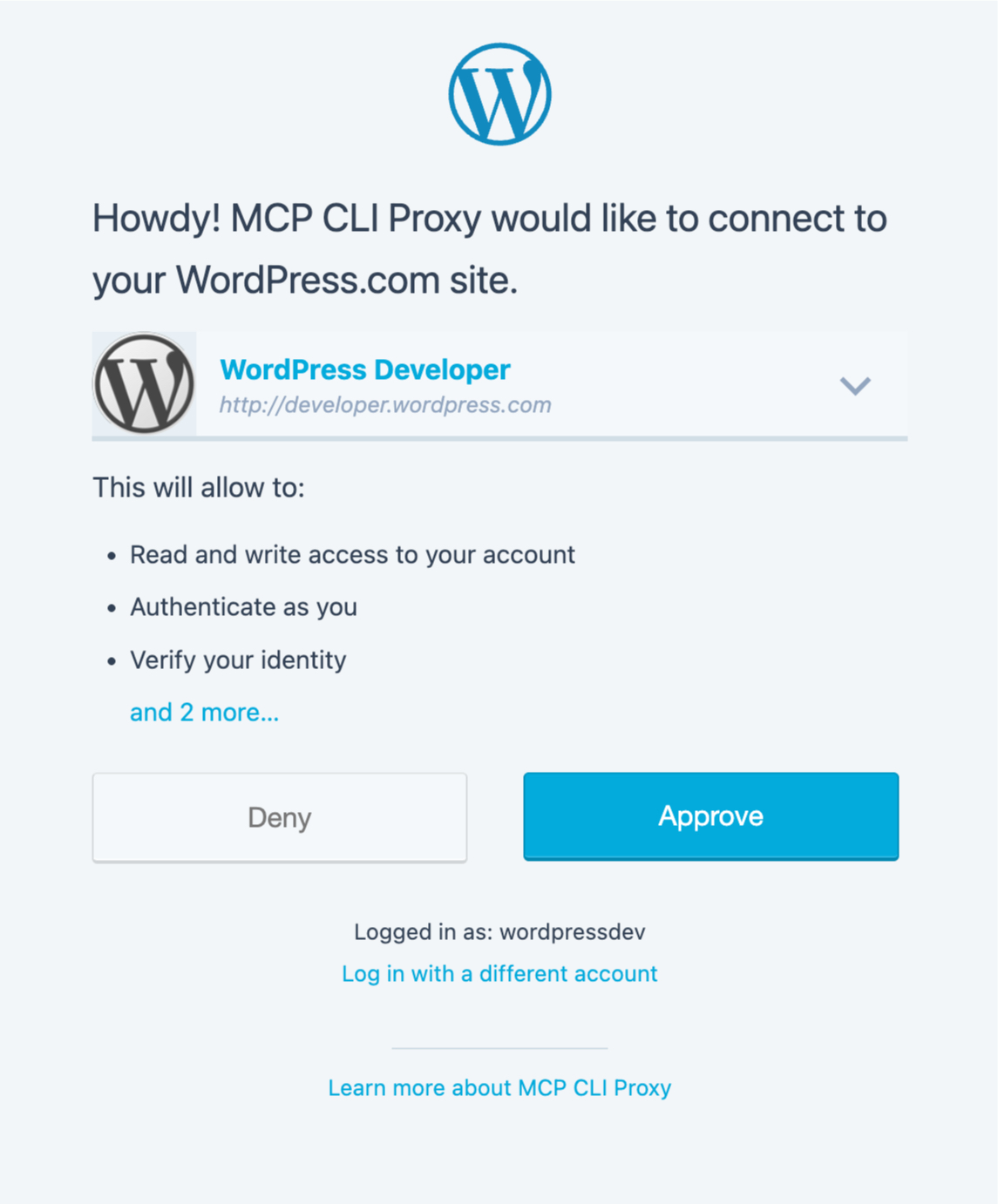 Connect Cursor to WordPress.com