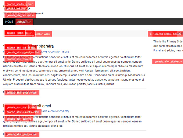 Screenshot after activating the plugin.