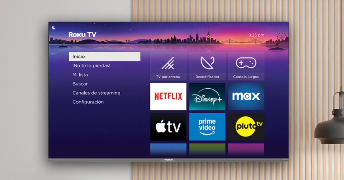 A Hyundai-built Roku smart television set. (Courtesy photo, Graphic by The Desk)