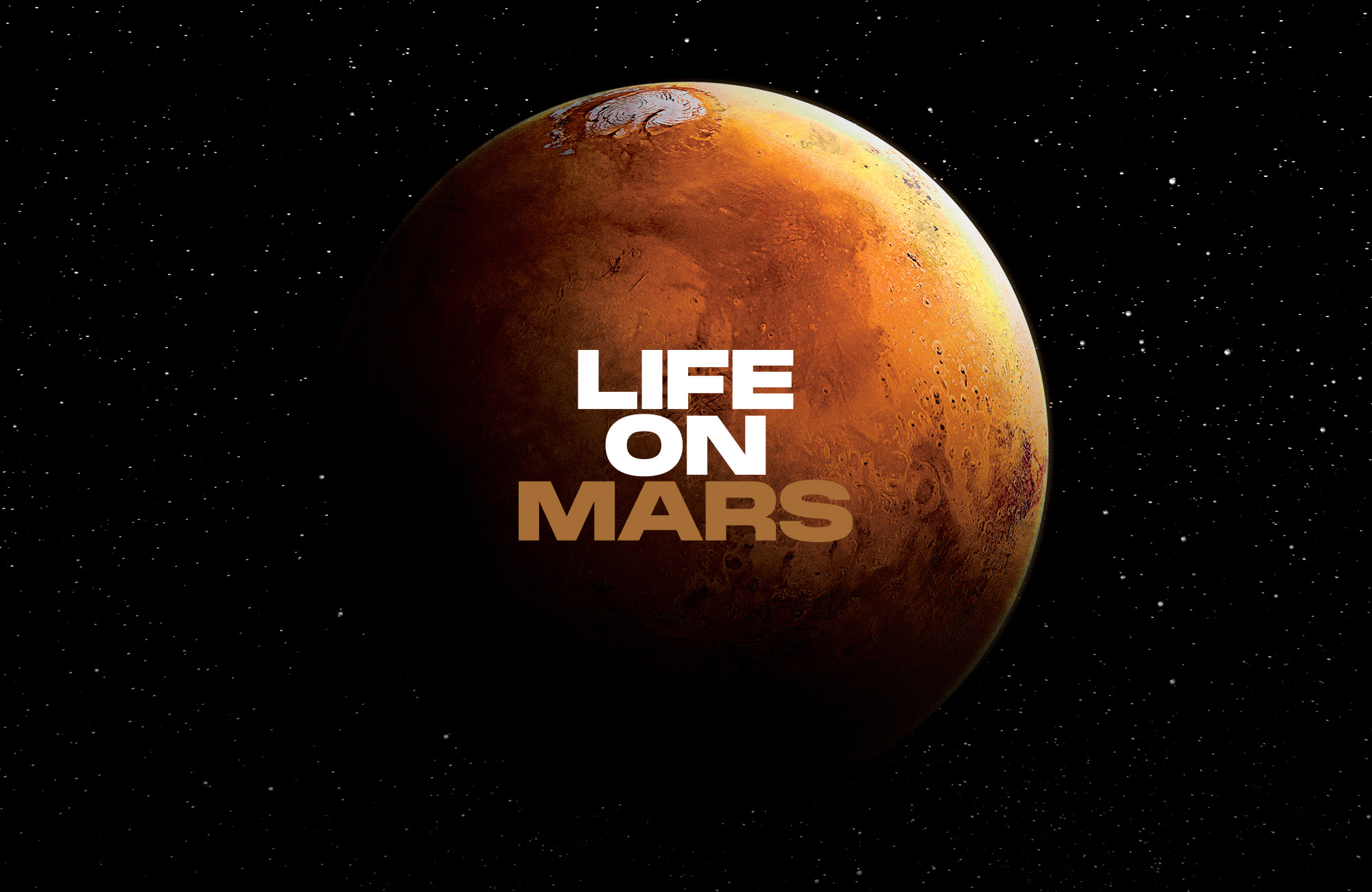 LIFE ON MARS: COLONIZING THE RED PLANET - cover