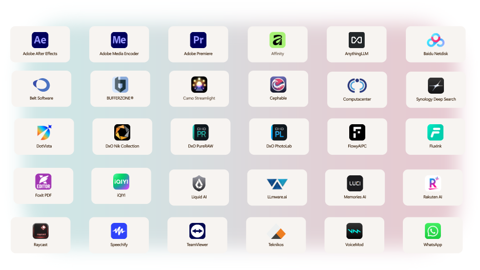 grid of logos
