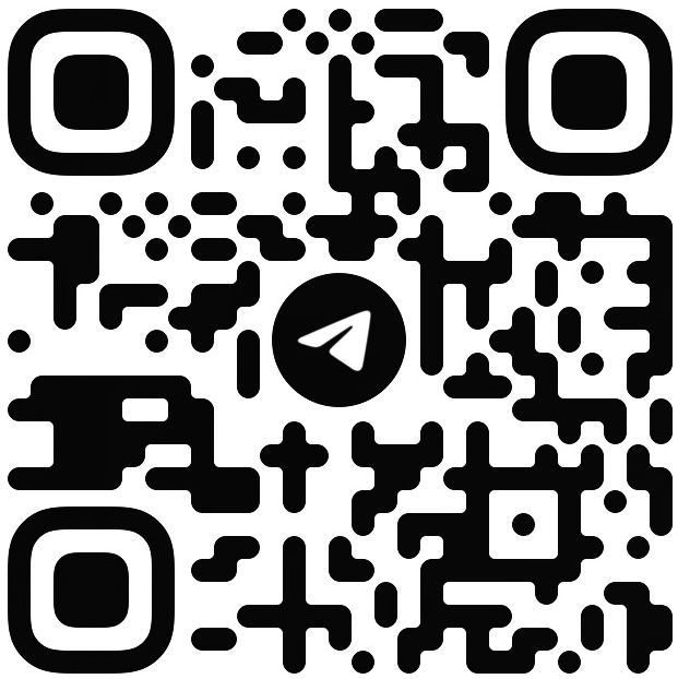 The QR code to start a conversation with the @wordpressagentbot on Telegram.