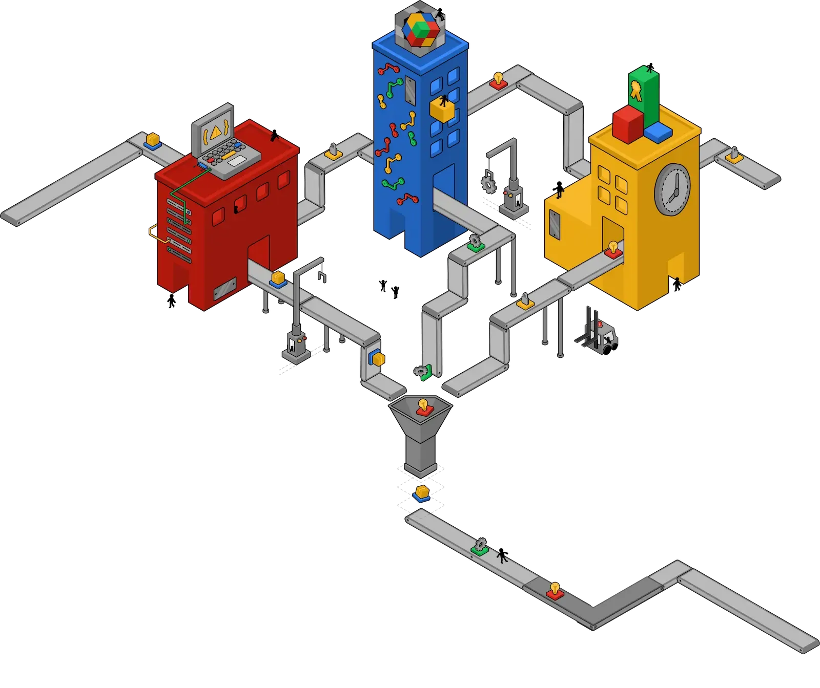 Hero factory illustration