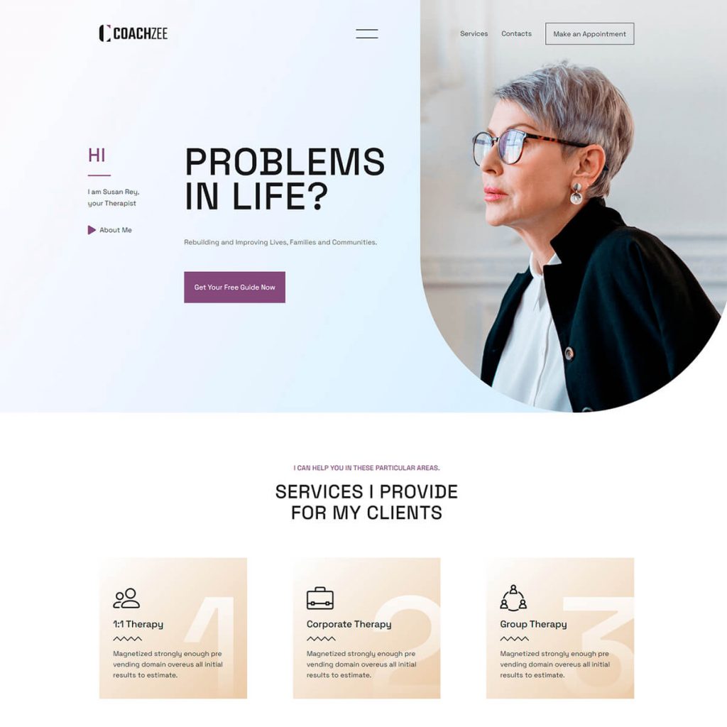 Psychologist WordPress Theme
