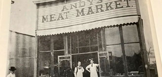 Andy’s Meat Market at 102 N. Deadwood Andy’s Meat Market at 102 N. Deadwood