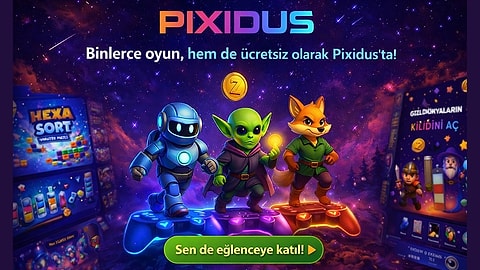 Oyunun Ücretsiz ve Reklamsız Hali: Pixidus!