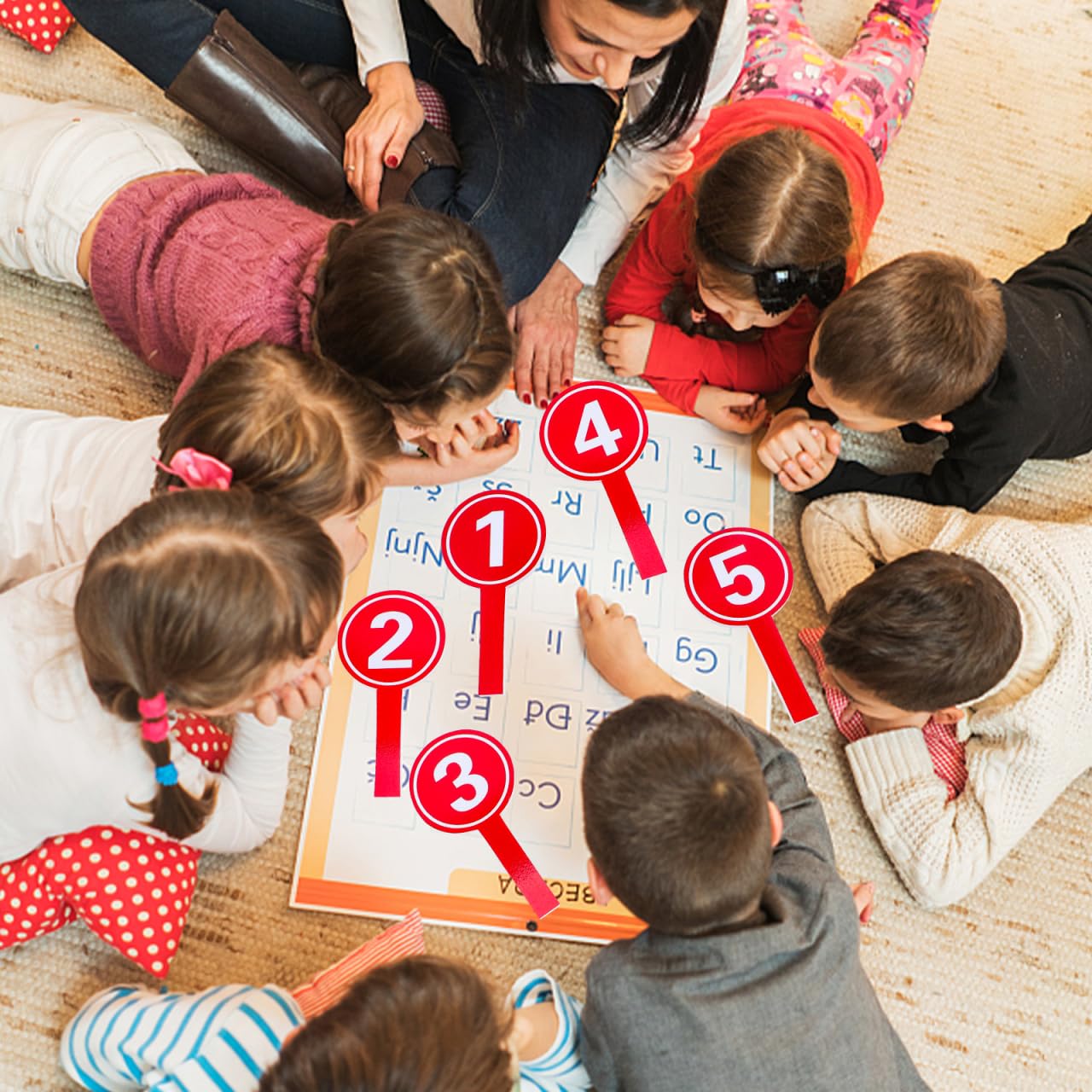 Score Board Paddle DIY Scoring Mini Handheld Foam Answer Dry Erase Child Voting Scoreboard White Erasable Blank From Homepro6, $5.56