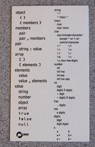 JSON Business Card