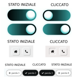 Esempi di checkbox
